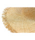 BRAIDED VEGETABLE FIBRE CAPELINE – FRINGED FINISH
