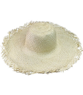 CAPELINA DE PALMA TRENZADA