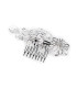 METAL COMB WITH RHINESTONES