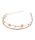 DOUBLE ROW RHINESTONE TIARA