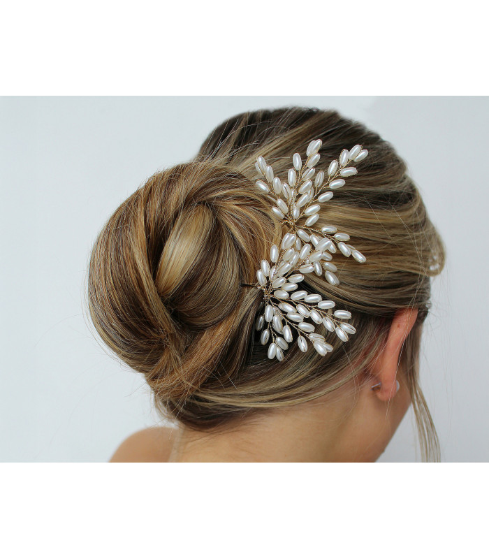 IMMITATION PEARL HAIRPINS – 2 UNITS