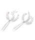 CUT GLASS BEAD HAIRPIN – 2 UNITS