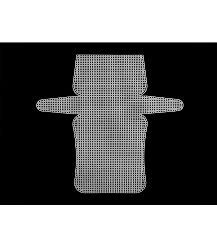 Plastic Mesh Canvas Sheets for Bag and Wallet Making