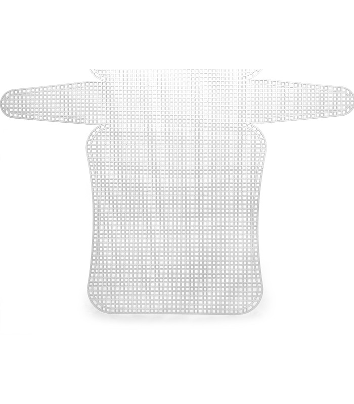 Folhas de lona de plástico em malha para a fabricação de bolsas e carteiras