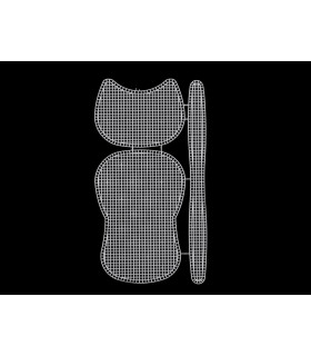 PLASTIC GRID FOR MAKING BAGS