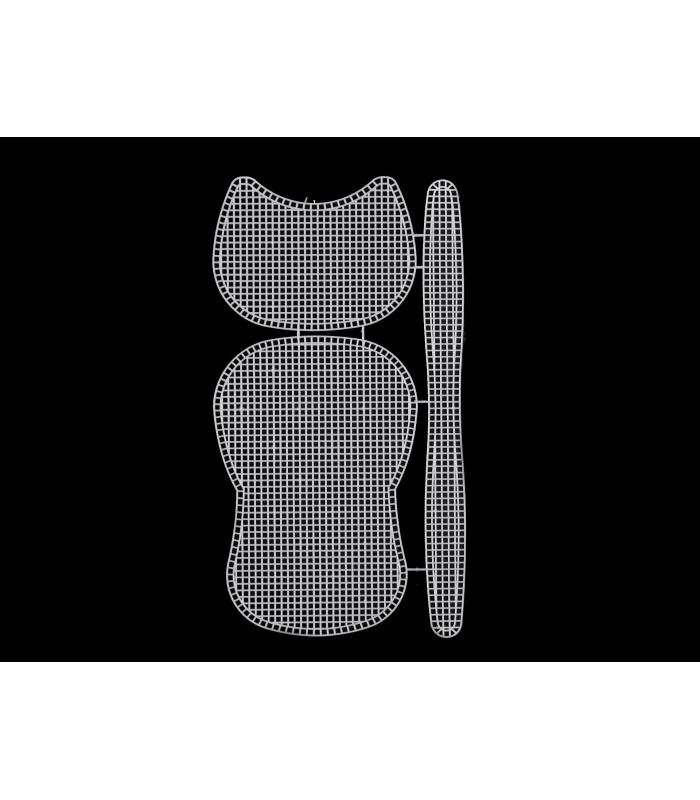 REJILLA DE PLÁSTICO PARA HACER BOLSOS