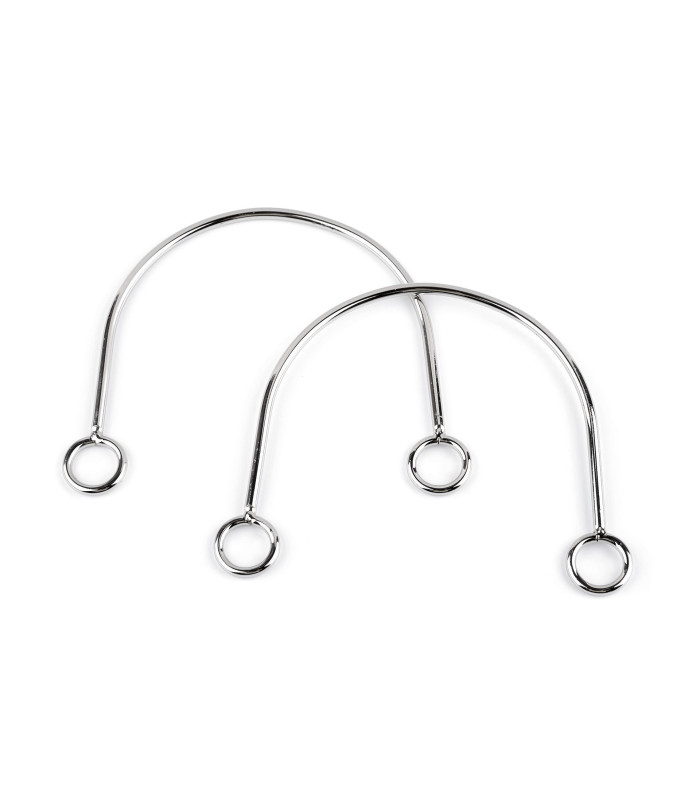 METAL HANDLES FOR BAGS