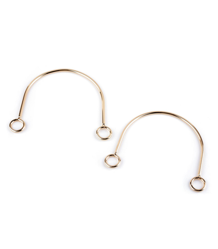 METAL HANDLES FOR BAGS