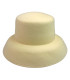 SOMBRERO/PAMELA DE FIELTRO 100% LANA - AJUSTABLE E INDEFORMABLE
