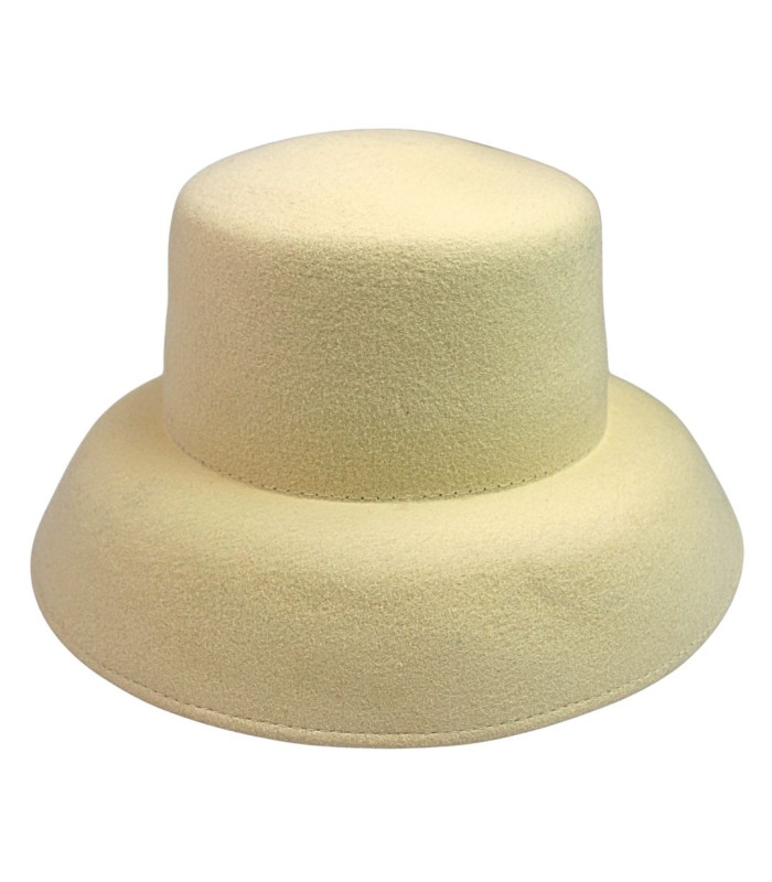 100% WOOL FELT HAT/WIDE-BRIM HAT – ADJUSTABLE AND NON-DEFORMABLE