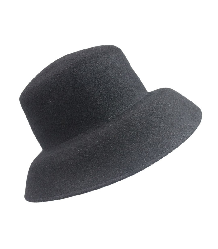 100% WOOL FELT HAT/WIDE-BRIM HAT – ADJUSTABLE AND NON-DEFORMABLE