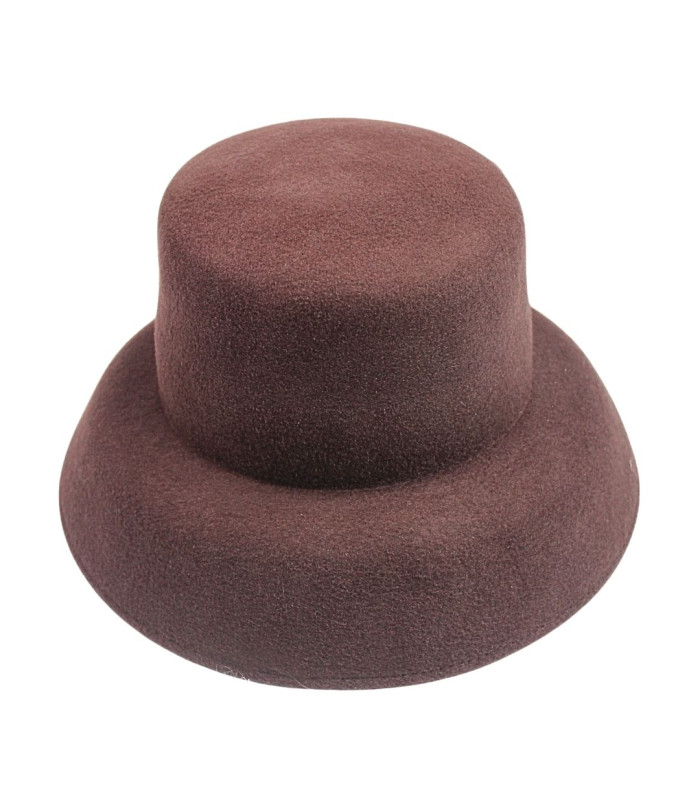 100% WOOL FELT HAT/WIDE-BRIM HAT – ADJUSTABLE AND NON-DEFORMABLE