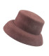 SOMBRERO/PAMELA DE FIELTRO 100% LANA - AJUSTABLE E INDEFORMABLE