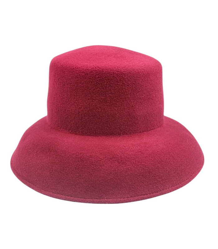 100% WOOL FELT HAT/WIDE-BRIM HAT – ADJUSTABLE AND NON-DEFORMABLE