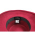 SOMBRERO/PAMELA DE FIELTRO 100% LANA - AJUSTABLE E INDEFORMABLE