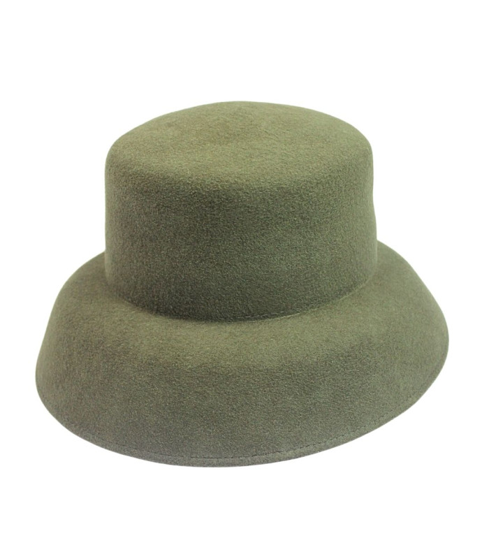 100% WOOL FELT HAT/WIDE-BRIM HAT – ADJUSTABLE AND NON-DEFORMABLE
