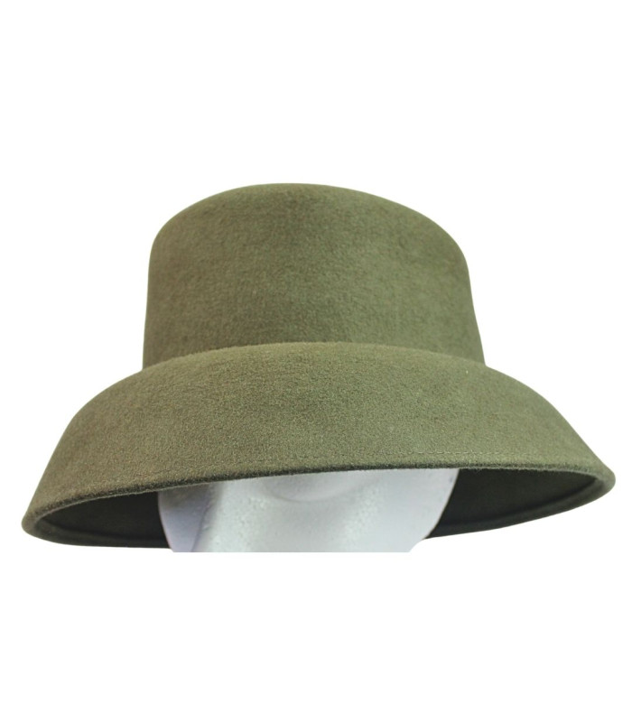 100% WOOL FELT HAT/WIDE-BRIM HAT – ADJUSTABLE AND NON-DEFORMABLE