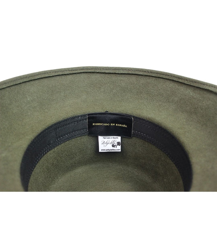 100% WOOL FELT HAT/WIDE-BRIM HAT – ADJUSTABLE AND NON-DEFORMABLE