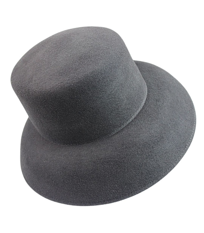 100% WOOL FELT HAT/WIDE-BRIM HAT – ADJUSTABLE AND NON-DEFORMABLE