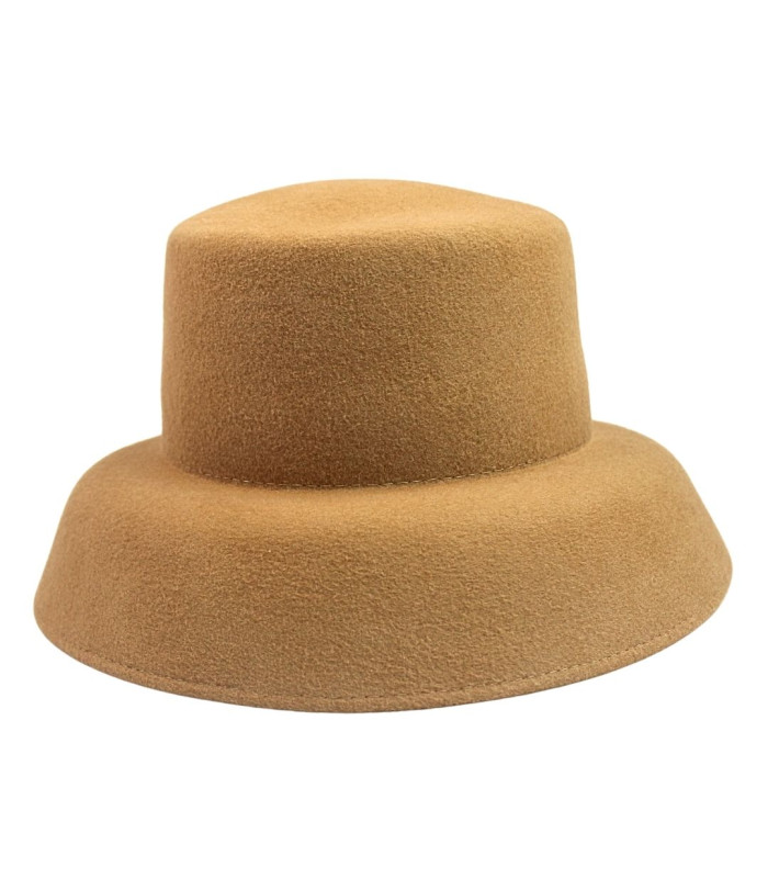 100% WOOL FELT HAT/WIDE-BRIM HAT – ADJUSTABLE AND NON-DEFORMABLE