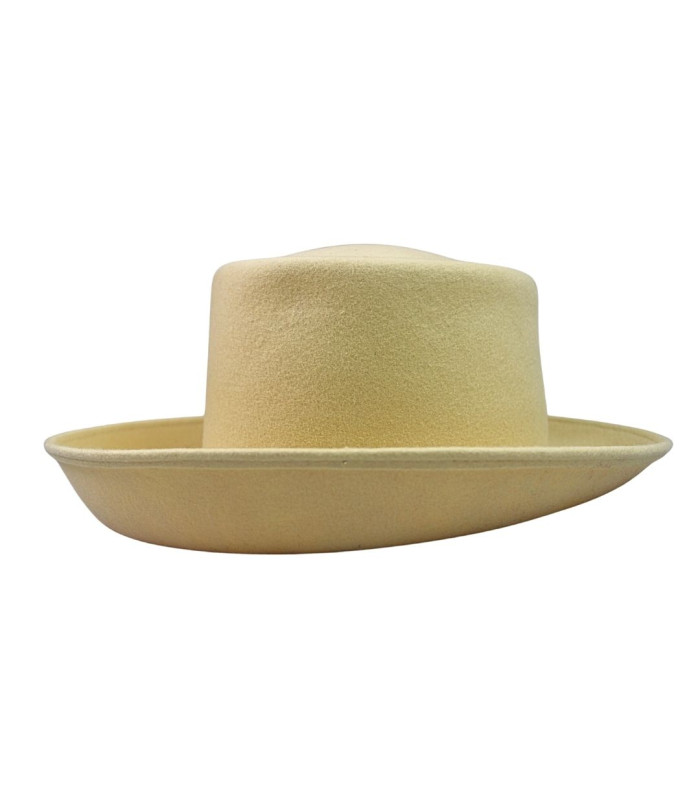SOMBRERO DE FIELTRO 100% LANA - AJUSTABLE