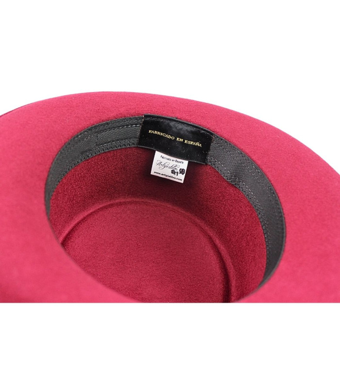 SOMBRERO DE FIELTRO 100% LANA - AJUSTABLE