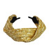 NATURAL STRAW HEADBAND "CECILE"