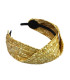 NATURAL STRAW HEADBAND "CECILE"