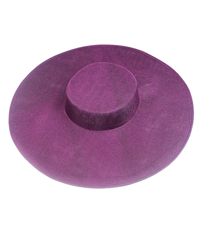 Chapéu Canotier com Copa Baixa "SAMIRA"