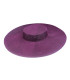 Low Crown Canotier "SAMIRA"