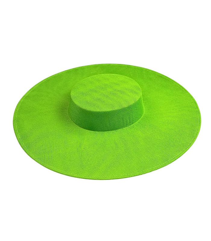 Canotier mit niedriger Krone "SAMIRA"