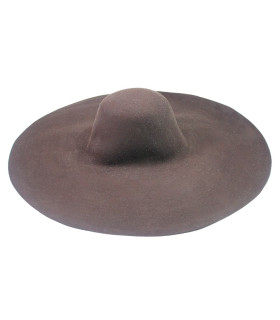 100% Merino Wool Felt Capeline / 59 cm Diameter - 250g