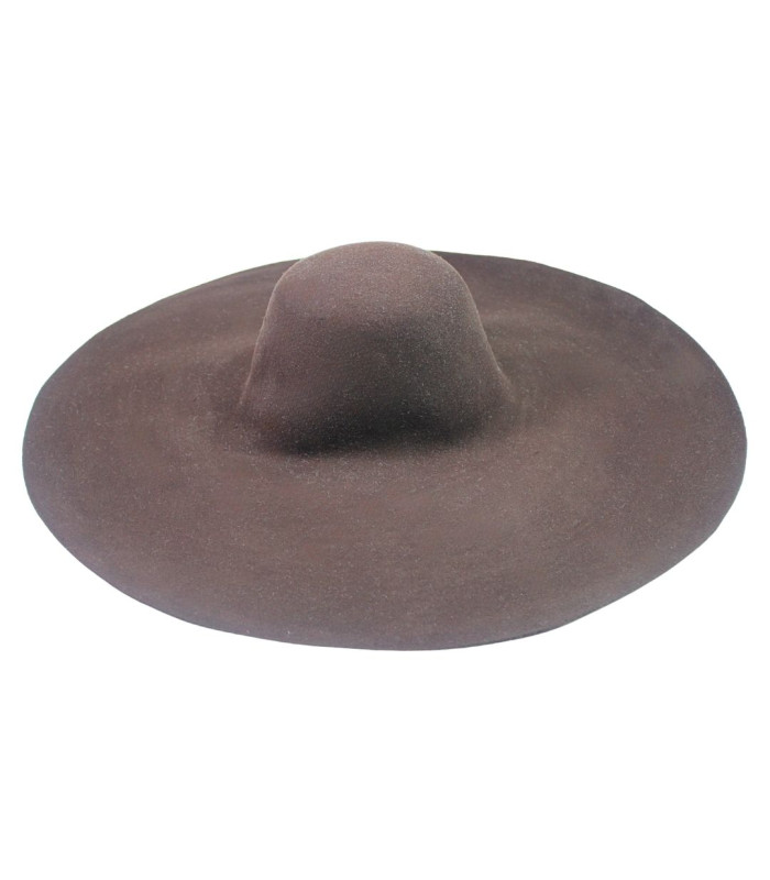 100% Merinowolle Filz Capeline / 59 cm Durchmesser - 250g