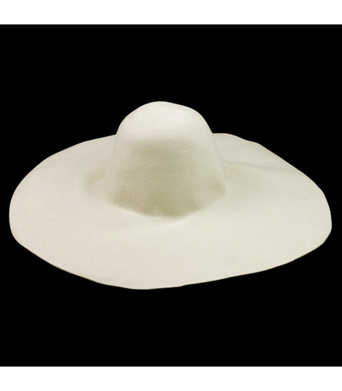 Capeline de Feltro de Lã Merino 100% / diâmetro 48 cm - 200g