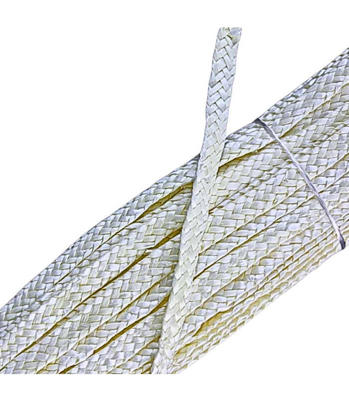 Palha Natural Trançada Milão Premium 5mm