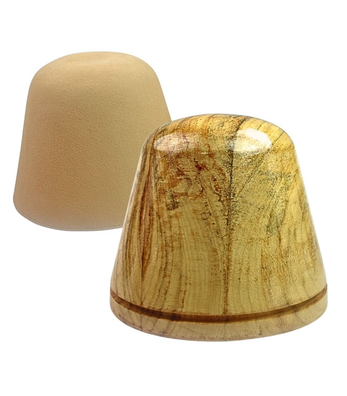 WOODEN HAT BLOCK - CONE