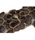 TIRA ORGANZA CON LUREX 8,5 CMS.X 1M.
