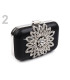 HABDBAG WITH STRASS ORNAMENTS
