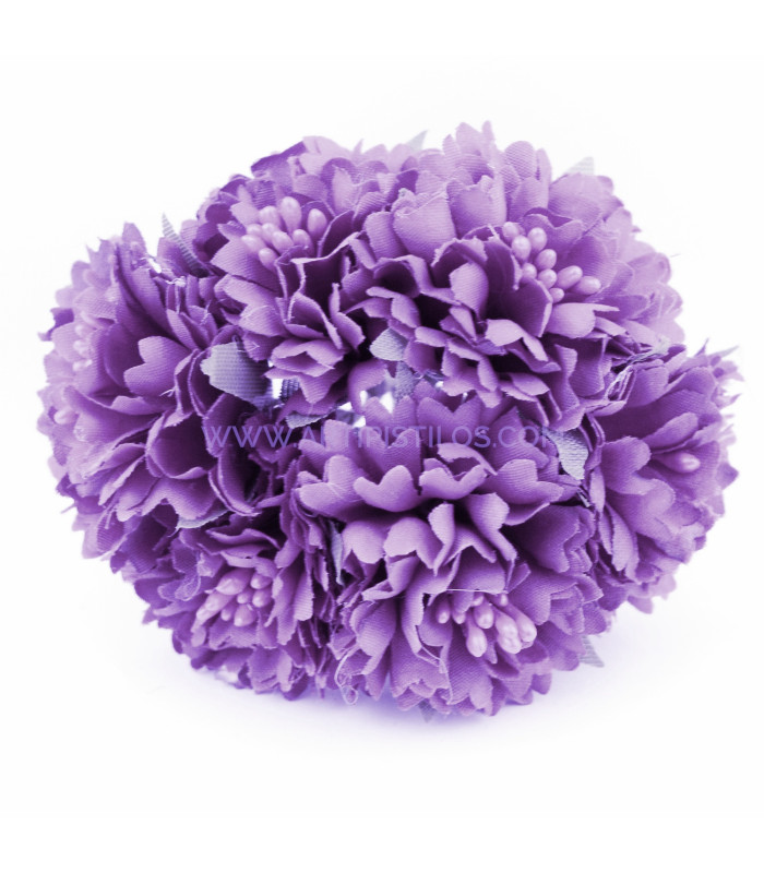 BOUQUET DE FLOR DE TECIDO (6 PEÇAS) "ALMELO".