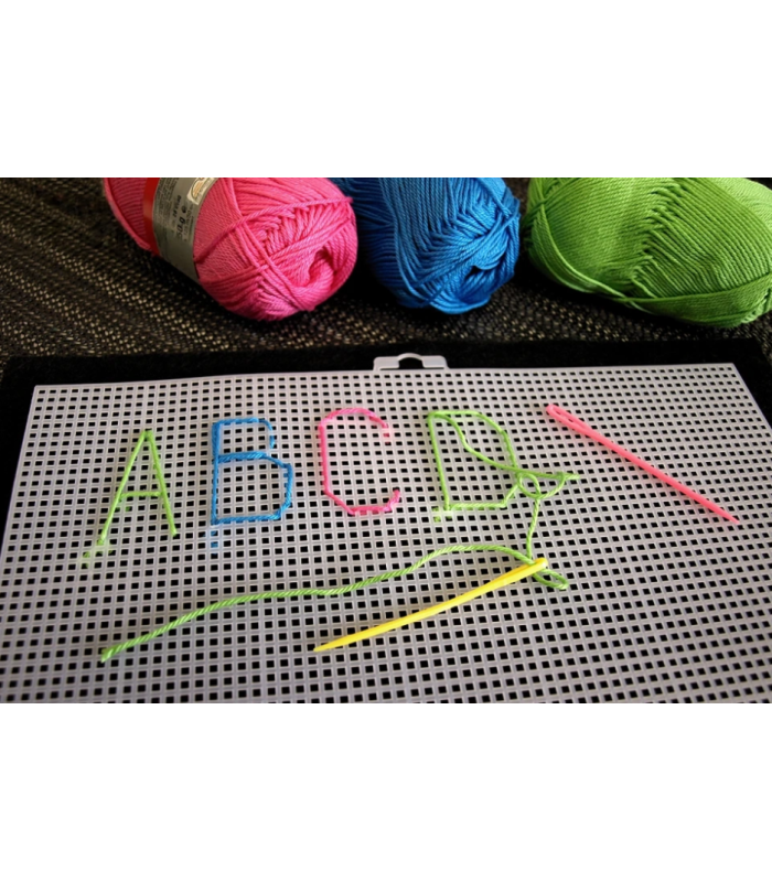 PLASTIC CANVAS FOR TAPESTRY – 42 X 60 CM