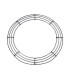 WIRE BASE FOR WREATH MAKING 45 CM
