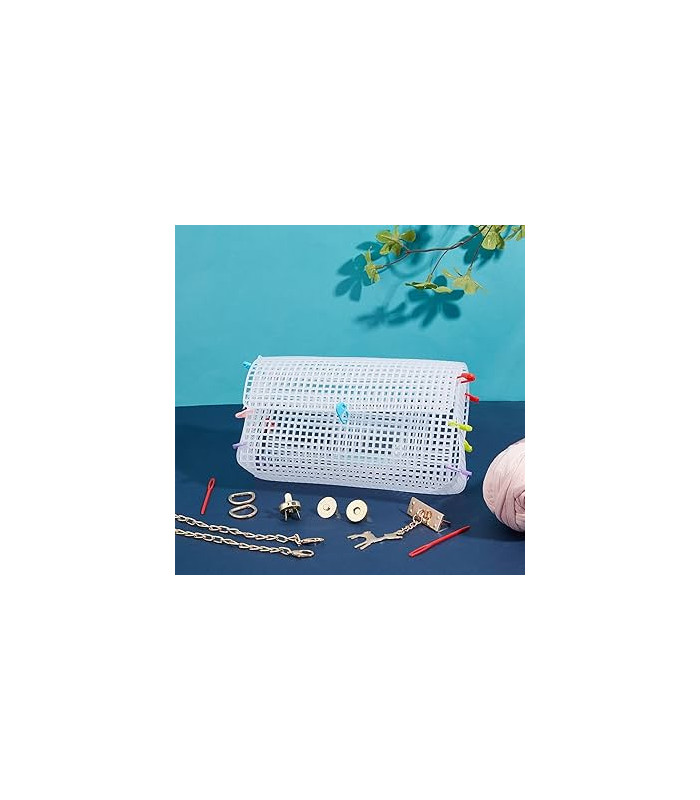 TELA PLÁSTICA PARA CRIAR BOLSAS - BRANCO