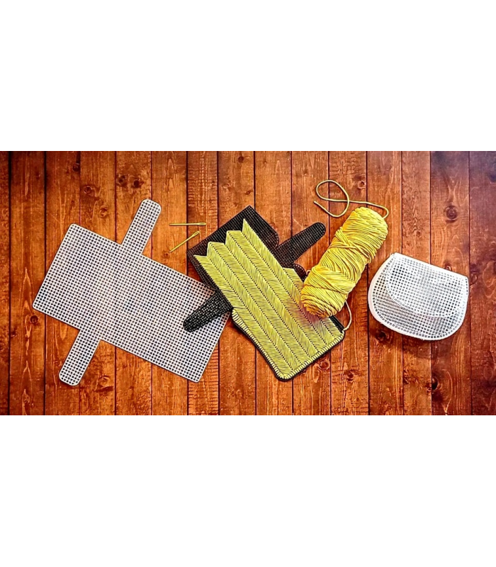 TELA PLÁSTICA PARA CRIAR BOLSAS (19 X 11 X 4 CM)