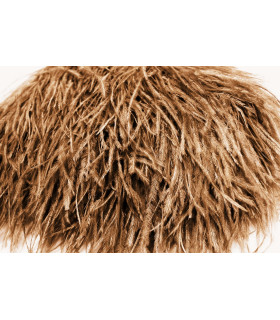 OSTRICH FEATHER FRINGE - 10 CM