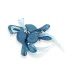 FLOR DE ORGANZA CON PISTILOS