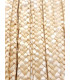 MADEJA DE CINTA DE PAJA NATURAL TRENZADA 10mm x 45 mts "METROPOLITAN"