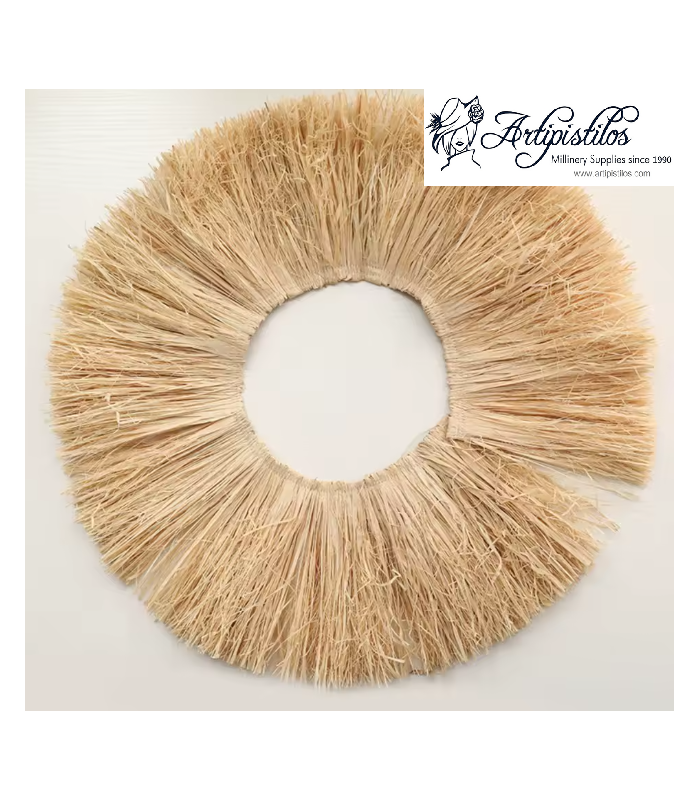 100 % NATÜRLICHE RAFFIA-FRANSEN – 8CM X 1M