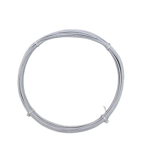 ALAMBRE FORRADO CON HILO DE ALGODÓN 0,60 MM. X 10 MTS.