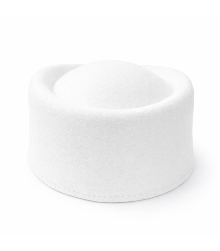 Synthetic felt pillbox base