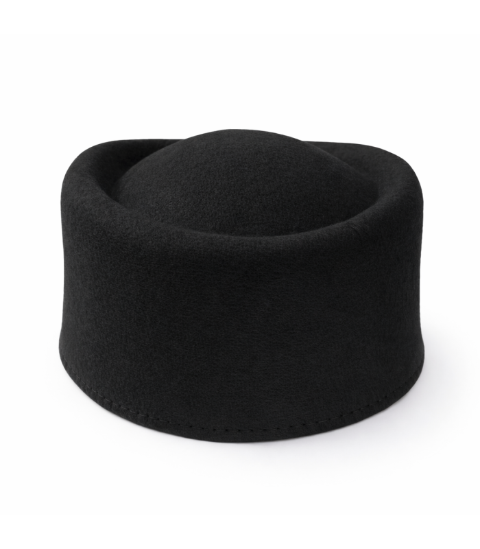 Synthetic felt pillbox base